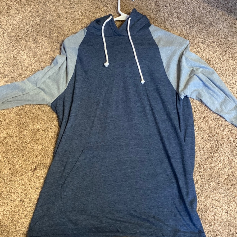 Blue/grey Urban Pipeline hoodie (M)